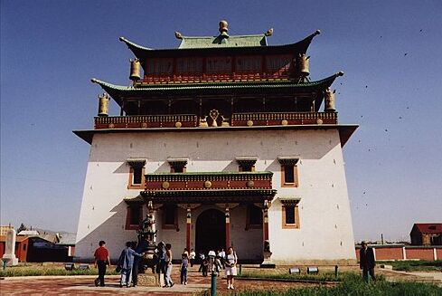 Le monastère de Gandan
