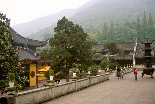 Le temple de Jingdesi (jap. Keitokuji) - vue actuelle